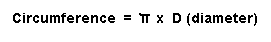 Circumference Formula