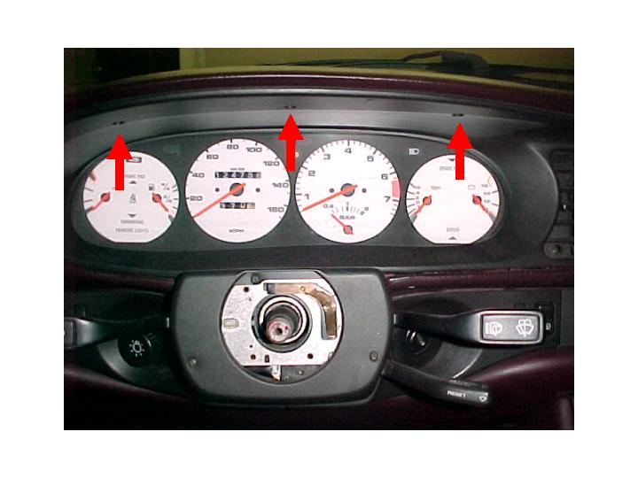 Gauges - Removing Late 944 (1985.5 and newer) Gauge